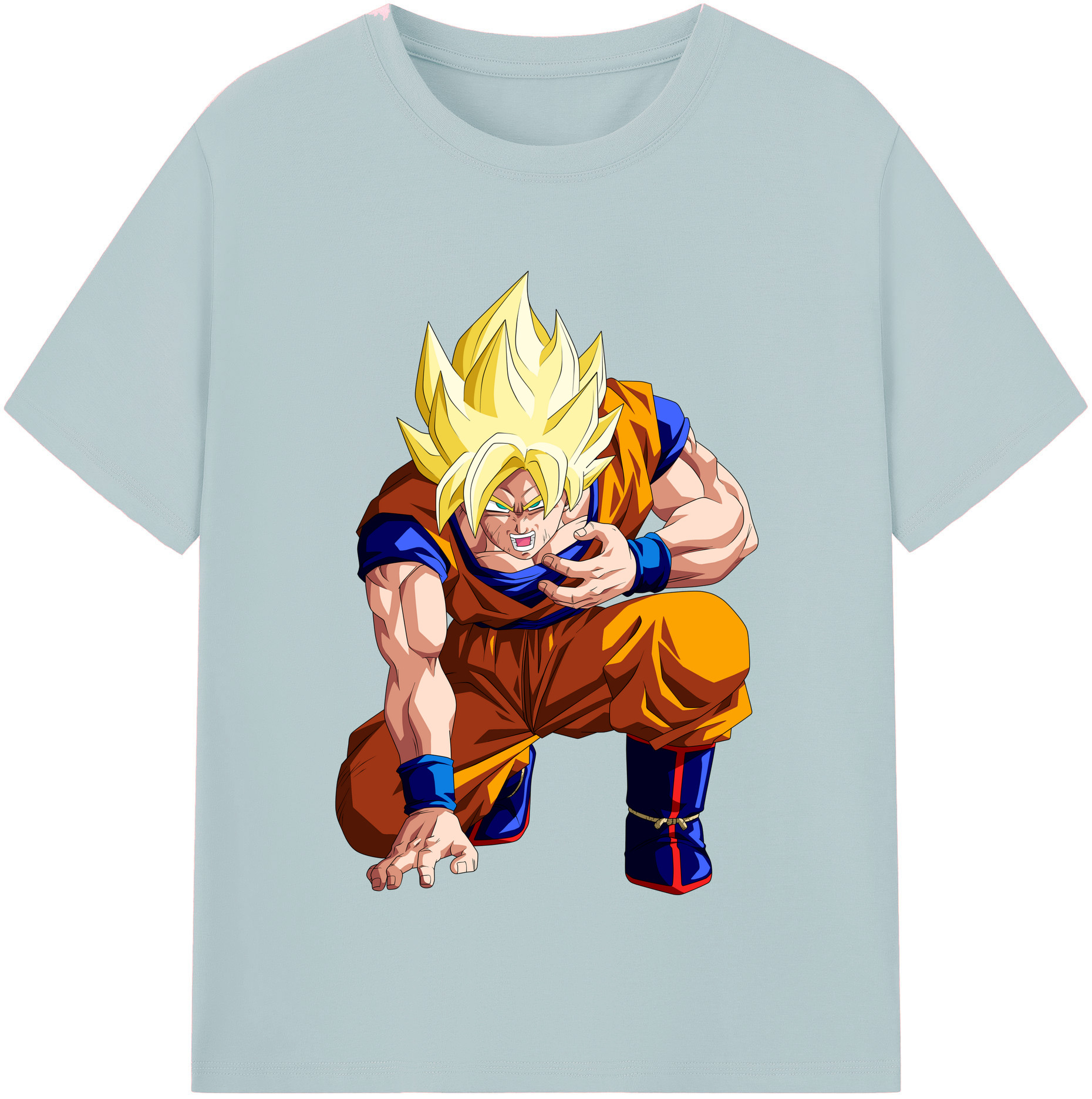 （画像用） ドラゴンボール 孫悟空（そん ごくう）Son Goku カカロット DRAGON BALL Kakarotto 綿100％半袖Tシャツ（フロントプリント）